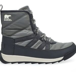 SOREL Women's Black Whitney II Short Waterproof Winter Everyday Boot Size 8